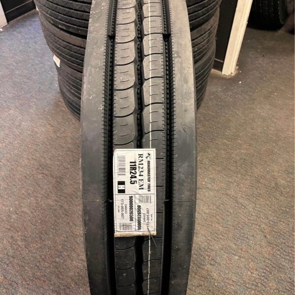 1R24.5 Roadmaster RM234 Truck Tires – 16 Ply